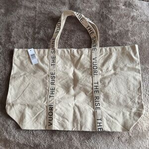 VUORI | natural fibre tote bag BRAND NEW!
